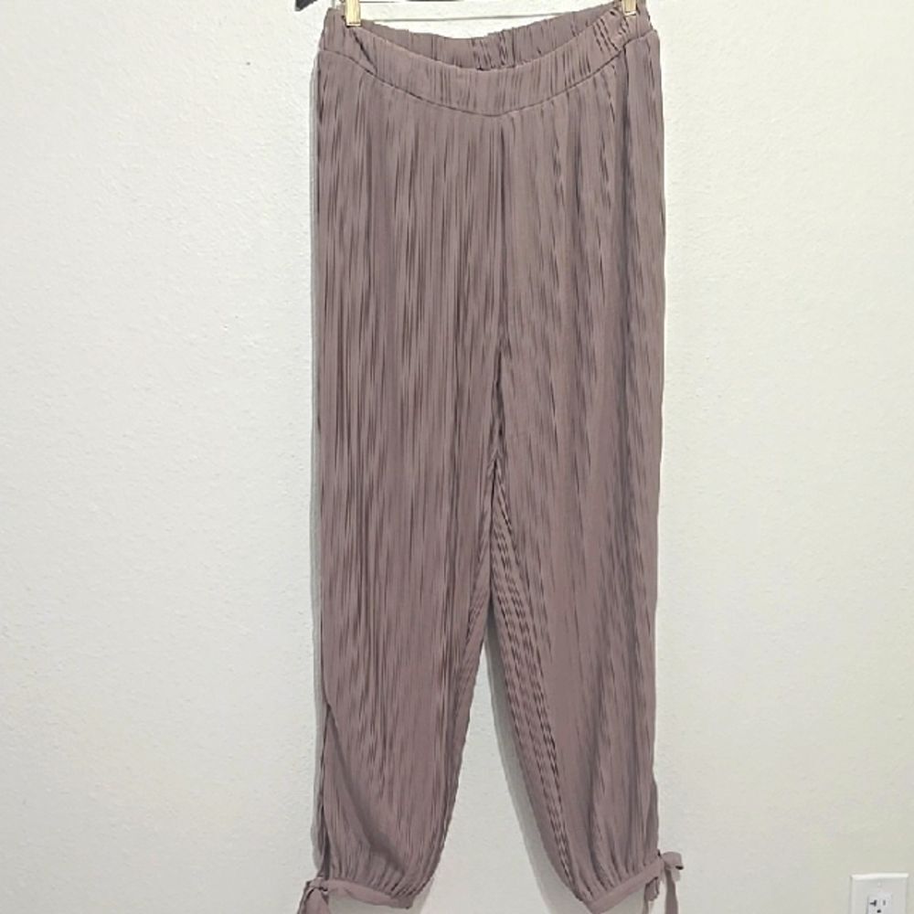 Maison‎ Garrison Pleated Women's Taupe Pants M